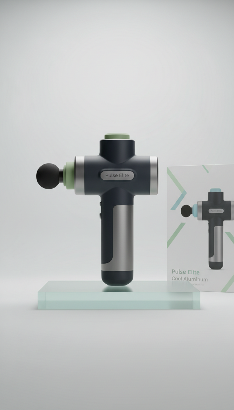 Pulse Elite adjustable-intensity massage gun